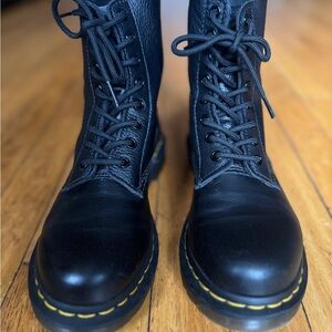 Dr. Martens Black Leather Boots